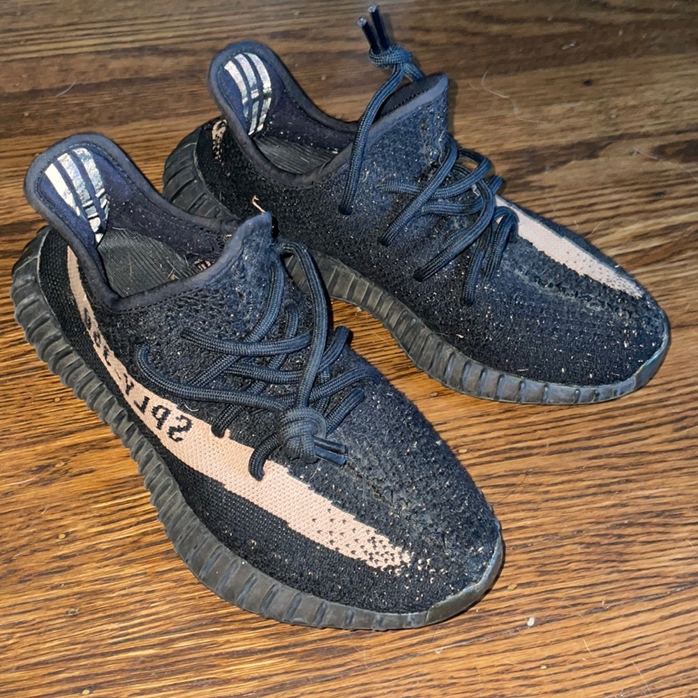 Authentic Yeezy boosts 350 Black and Gold